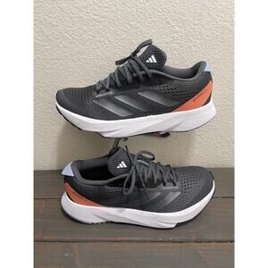 Adidas Women's Adizero Sl Running Shoes Size 6.5 Gray Peach White Light Strike